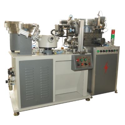 Feather inserting machine